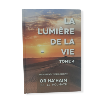 LA LUMIERE DE LA VIE TOME 4 bamidbar OR HAHAIM