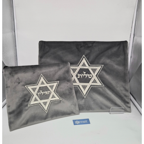 Pochette grise arbre de vie