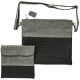 POCHETTE BLEUE BI MATIERE