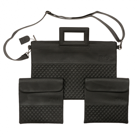 POCHETTE BLEUE BI MATIERE