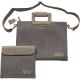 POCHETTE BLEUE BI MATIERE