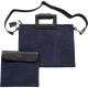 POCHETTE BLEUE BI MATIERE