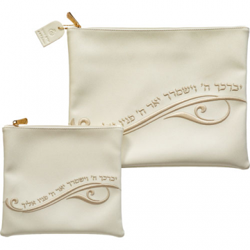 POCHETTE TALIT BEIGE BRESLEV EN LIN