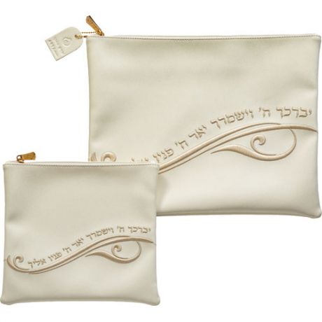 POCHETTE TALIT BEIGE BRESLEV EN LIN