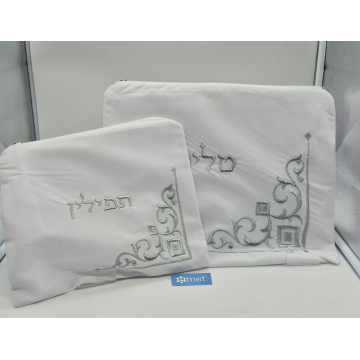 POCHETTE TALIT BLANC