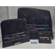 POCHETTE TALIT BLEUE FONCE PARCHEMIN