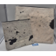 POCHETTE TALIT BLEUE FONCE PARCHEMIN