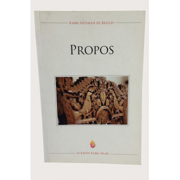 Propos- Rabbi Na'Hman de Breslev-