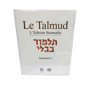 Le Talmud Sanhédrin 2 L'édition Steinsaltz