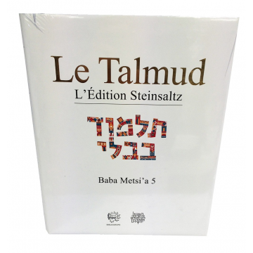 Le Talmud Baba Metsi' a 5 L'Edition Steinsaltz