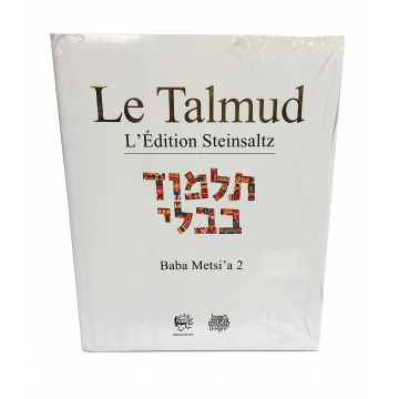 Le Talmud Baba Metsi'a 2 L'Edition Steinsaltz