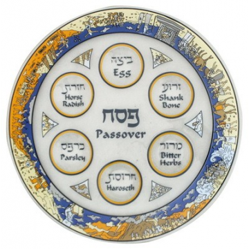 Plateau de seder de pessah 