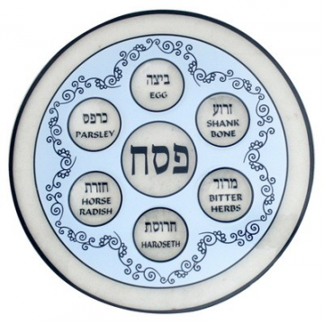 Plateau de seder de pessah 