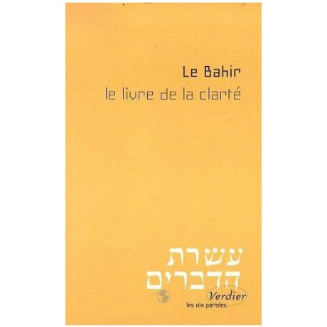 LE BAHIR- livre de la clarté-