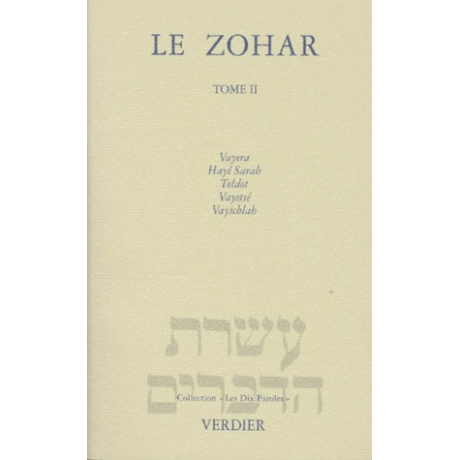 LE Zohar- genèse-T2- Verdier
